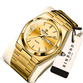 thumbnail image 1 of Reloj de Cuarzo para Hombre, Caja de 44 Mm, Pantalla de Fecha y Día, Luminoso, Correa de Acero Inoxidable, Reloj de Pulsera Impermeable, 1 of 7