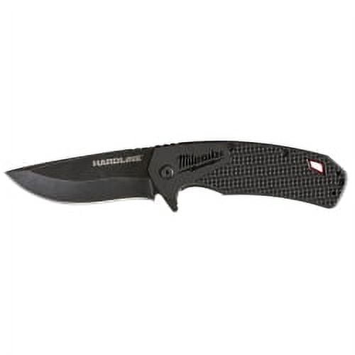 3.5IN. HARDLINE SMOOTH BLADE POCKET KNIFE - BOXED