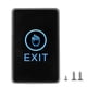 thumbnail image 2 of Control De Acceso De Botón De Salida Liberación Decorativa 24 Voltios Seguridad De Puerta Tamaño Estándar Para Puerta Sin Toque Empujar Con Temporizador Retardo Rex, 2 of 7