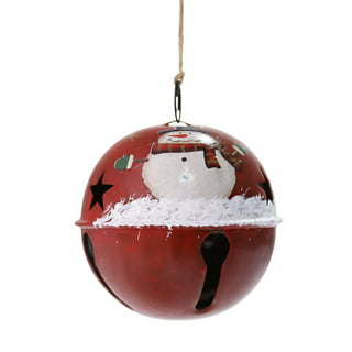 Old World Christmas Glass Blown Tree Ornament, Silver Jingle Bell