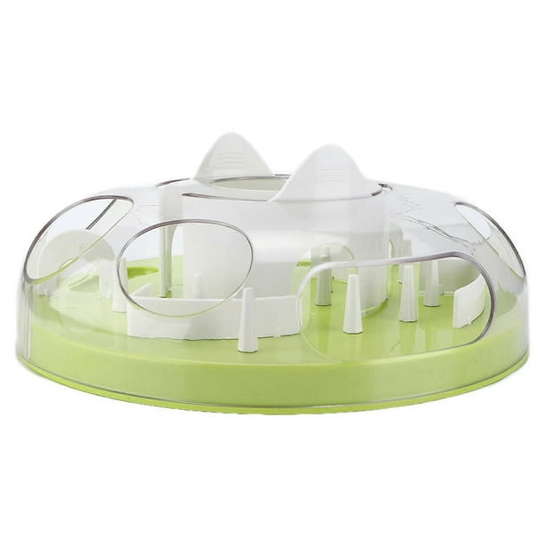 Cat Food Puzzle, Pet Labyrinth Slow Feeder, Challenging and Stimulating Food Bowl, Dog Food Bowls, for Dogs, Cat Eating Fun, Interactive Dish