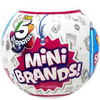 Knick Knack Toy Shack 5 Surprise Mini Brands for Kids, Mystery Pack-3 balls, Unisex Miniature Collectible