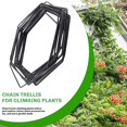 thumbnail image 4 of Enrejado de Cadena para Plantas Trepadoras, Accesorios para Plantas de Interior y Exterior, para Monstera Pothos y Más de Jardín, 4 of 9