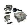 Pyle Audio PLMCA20 New Motorcycle Atv & Snowmobile Mount Amplifier With Speakers