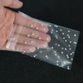 thumbnail image 5 of 100pcs Plastic Transparent Cellophane Candy Bags Self Adhesive White Polka Dot Candy Cookie Gift Bags For Wedding Birthday Party, 5 of 10