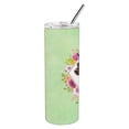thumbnail image 2 of Carolines Treasures CK4321TBL20 Miniature Pinscher Green Flowers Stainless Steel 20 oz Skinny Tumbler 20 oz multicolor, 2 of 3