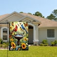 thumbnail image 2 of Amhnf Garden Flag With Birds Butterflies And Sunflowers For Home Outdoor Garden Yard Decor 12x18 inch, 2 of 5