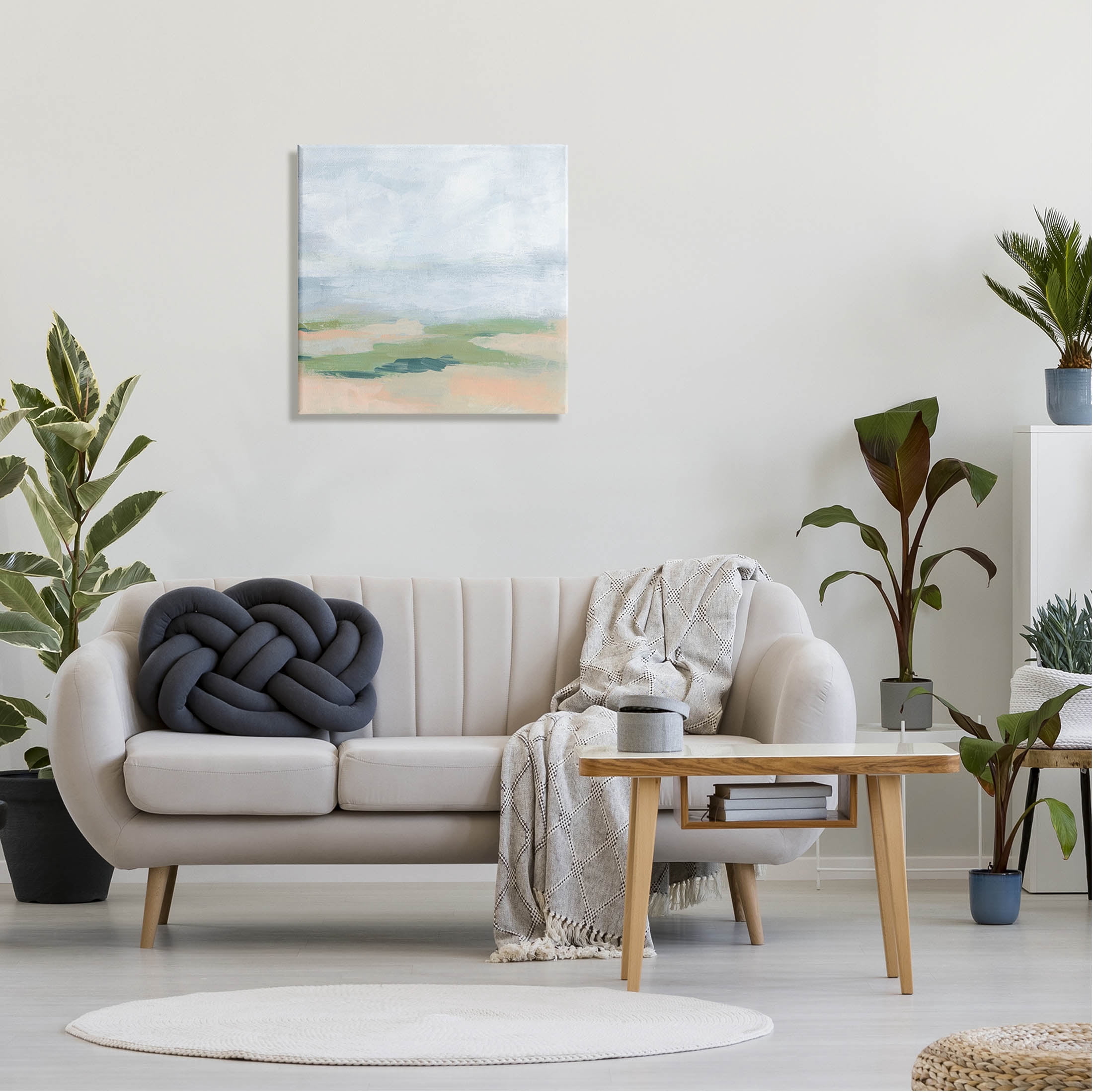 Stupell Industries Abstract Landscape Scenery Painting Gallery Wrapped Canvas Print Wall Art, Design by June Erica Vess