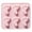 Pink, variant on Bouanq Silicone small footprint chocolate, cake, ice cream mold, used for making cookies, chocolate, candy, ice cream, Easter cake decoration
