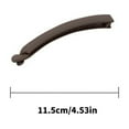 thumbnail image 3 of Practical Banana Hair Clip Fashion Hairpieces Matte Party Hair Accessories for Volumizing Updos Fashionable Hairdos, 3 of 9