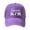Purple, variant on Baseball Caps Men Women Embroidered Soccer Mom Heart Washed Adjustable Unisex Breathable Sun Hat Running Workouts Black One Size