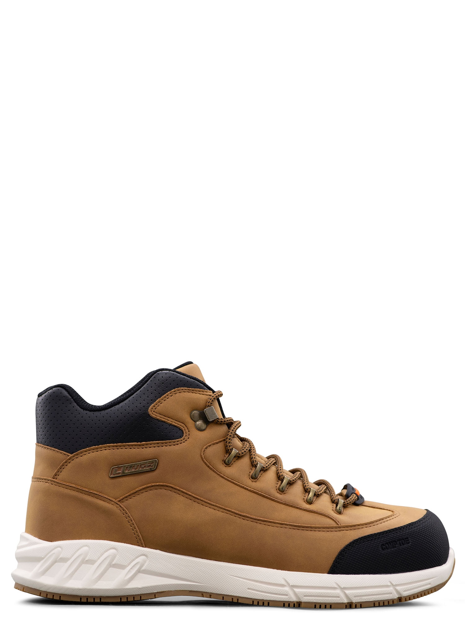 Lugz Work Men's Composite Toe Slip and Water Resistant Anti-Fatigue Swifter Work Shoes, Wide Available