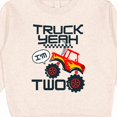 thumbnail image 3 of Inktastic Truck Yeah I'm Two Toddler Sweatshirt, 3 of 4