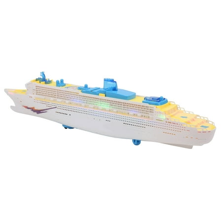 Electric Music Ship Boat Toy Highly Simulation Boat Toy with Lights Sound Effect