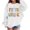 White, variant on YunPes Fifth Grade Back to School Pullovers for Girls Colorful Funny Print Preppy Sweatshirts 3-13 Years Kids Graphic Tee Crewneck Tops