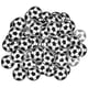 thumbnail image 1 of 100 parches de bordado ANGGREK 3 cm/12 pulgadas patrón de balón de fútbol apliques pegatinas de tela de costura, 1 of 8