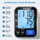 thumbnail image 3 of Monitor de presión arterial inteligente RENPHO para uso doméstico, compatible con FSA y HSA, con Bluetooth y brazalete de amplio rango para brazos grandes de adultos, multiusuario, almacenamiento de d, 3 of 5