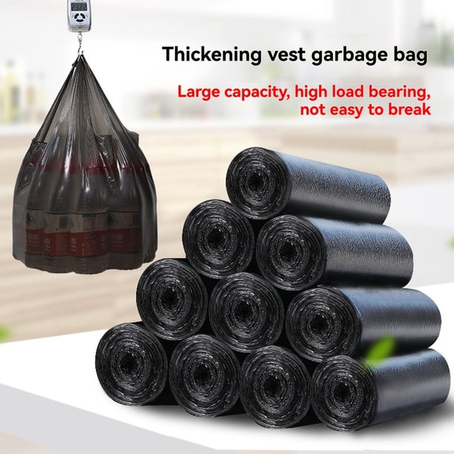 Small Trash Bags 5 46x50 Cm 1 PCS 3 Gallon Garbage Bags For Kitchen Bathroom Bedroom Use