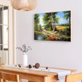 thumbnail image 4 of Cuadros Decorativos Paisaje de pintura digital pintado por números en la pared de la lona JShteea Nuevos Originales, 4 of 6