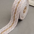 thumbnail image 5 of Toystoory 1 rollo de cinta de arpillera de yute Natural para manualidades, cinta de cáñamo DIY, Material de encaje, envoltorio de regalo de Navidad Type1 NO1 Toystoory CBP008349, 5 of 5