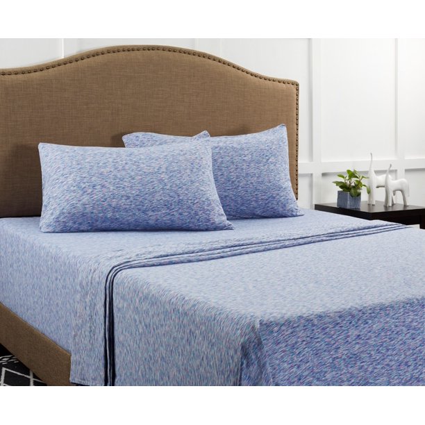 Mainstays Knit Jersey Bed Sheet Set, 1 Each