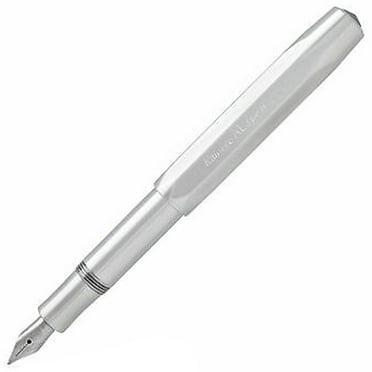 Kaweco 10000630 AL Sport Fountain Pen, Silver, Broad