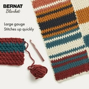 Bernat® Blanket™ #6 Super Bulky Polyester Yarn, Silver Steel 10.5oz/300g, 220 Yards