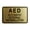 Brushed Gold, variant on Signs ByLITA Classic Framed Automatic External Defibrillator Door or Wall Sign Easy Installation | Office And Shop Decor | Bars And Restaurants Sign (Black /Gold) - Small