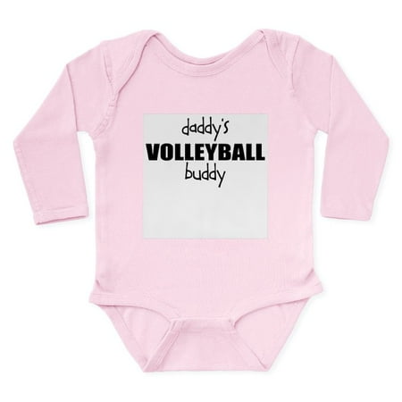 

CafePress - Daddys Volleyball Buddy Baby Body Suit - Long Sleeve Infant Bodysuit