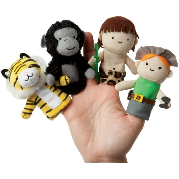 Manhattan Toy Storytime A Jungle Story Finger Puppet Set
