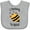 AC-Heather Grey, variant on Inktastic I Belong to Jesus Boys or Girls Baby Bib
