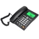 thumbnail image 4 of Kx-T880C Pantalla De Identificación De Llamadas Teléfono Fijo Sin Función De Silencio De Batería Para Oficina En Casa (Negro) seitruly EL009879-00, 4 of 6