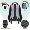 thumbnail image 4 of Pzuqiu Cute Axolotl Personalized School Backpack for Kids Girls Large Capacity Customized Schoolbags with Side Pockets Bookbags 17 Inches Custom Backpacks with Name for Teens, 4 of 7