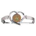 thumbnail image 1 of La cultura japonesa en hoja Pulsera pulsera de joyería en forma de corazón Unbranded M, 1 of 3