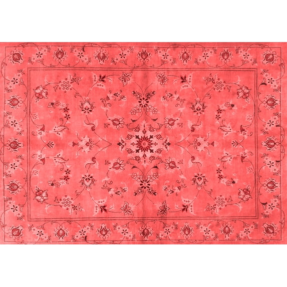 Ahgly Company Indoor Rectangle Persian Red Traditional Area Rugs, 3' x 5'