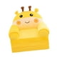 thumbnail image 5 of Sofá de sofá de sofá plegable para niños dibujos animados para lavar, cómodo, tumbona liviana para niños pequeños, cama de sofá para dormitorio de Amarillo, 5 of 8