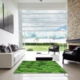 thumbnail image 7 of Ahgly Company Machine Washable Indoor Rectangle Transitional Pea Green Area Rugs, 5' x 8', 7 of 7