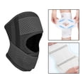 thumbnail image 3 of Rodillera de descompresión Zulema soporte de banda de compresión para lesiones de ligamentos Negro L, 3 of 8