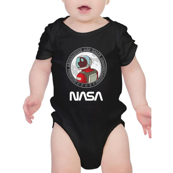 NASA Nasa Astronaut Badge Bodysuit Infant -NASA Designs,  6 Months