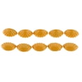 thumbnail image 2 of 10pcs 1/6 miniatura Vintage concha puerta manijas de Amarillo Zulema Manijas de puertas de casa de muñecas, 2 of 5