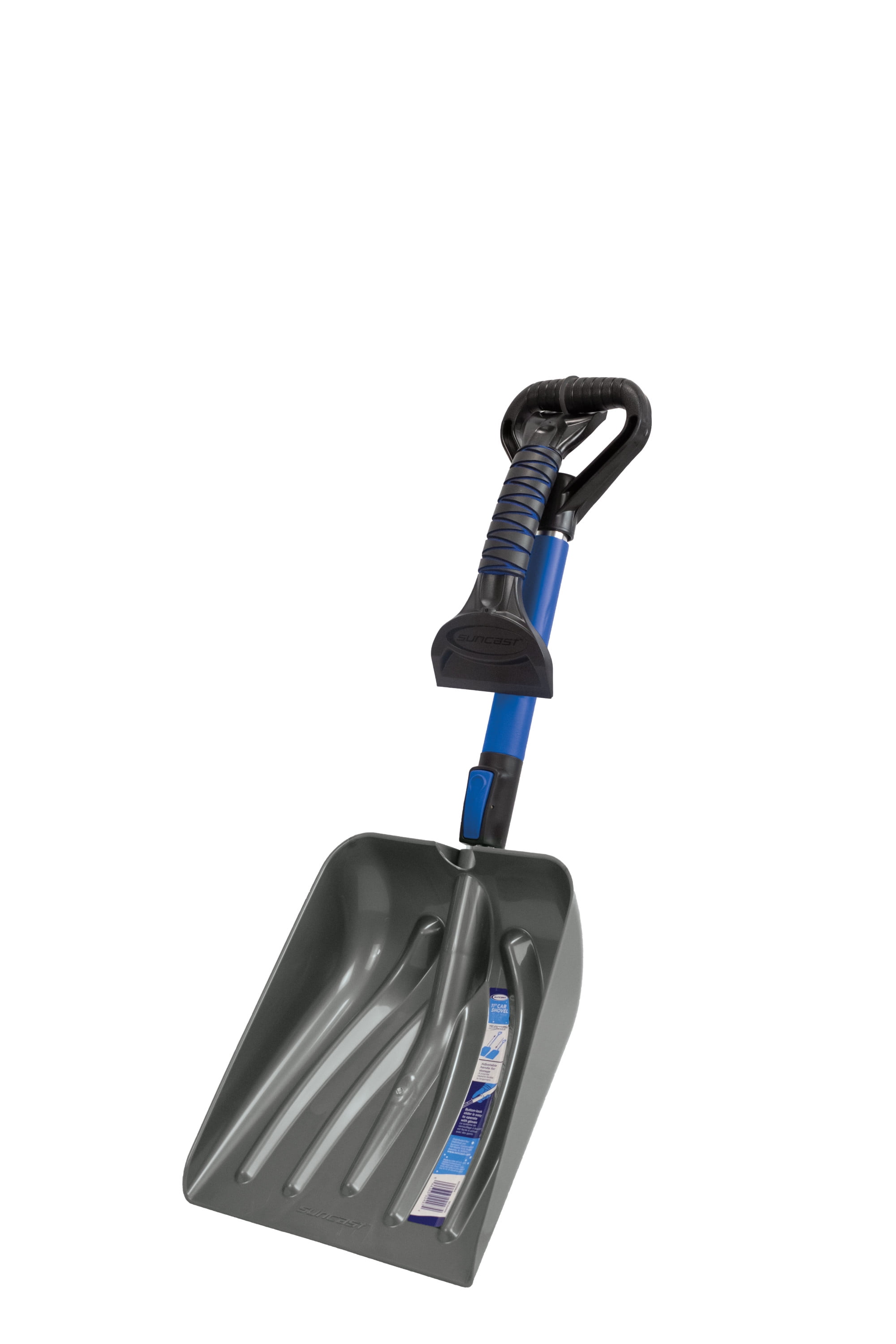 Suncast 11in. Telescoping Car Shovel and Arched Ice Scraper Combo Set