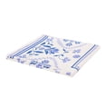thumbnail image 6 of FINGERCRAFT Tablecloth, High GSM Cotton Fabric, Distinctive Printed Design Table Cover, Blue Damask (72in), 6 of 6