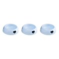 thumbnail image 3 of Wweixi Wide Range Of Colors And Sizes Available In Plastic Dog Bowl Simple Durable light blue small size 3Set, 3 of 6