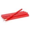 thumbnail image 4 of 10Pcs Red Carpenter Pencil Red Core Woodworking Pine Pencil Woodworking Marking Tool, 4 of 10