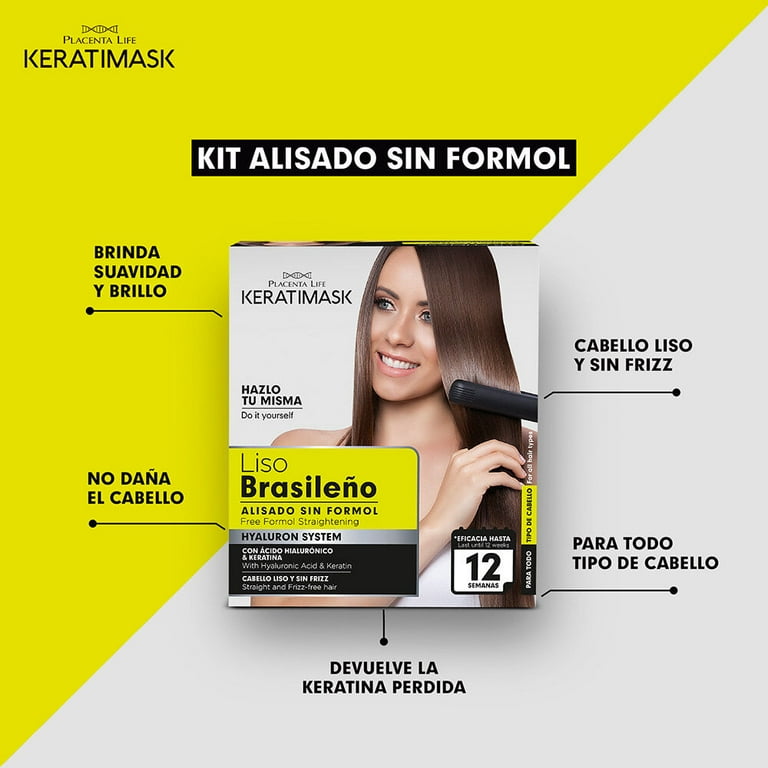 Anti Frizz Kativa Keratin Primor Alisado Brasileño Alisador De