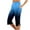 Blue, variant on Yubnlvae Women's Leggings - Petite Knee Length Yoga Pants with Pockets Black L