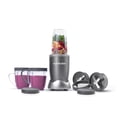 thumbnail image 1 of Licuadora NutriBullet NBR-1201 de alta velocidad, 600 W, 12 piezas, gris, 1 of 8
