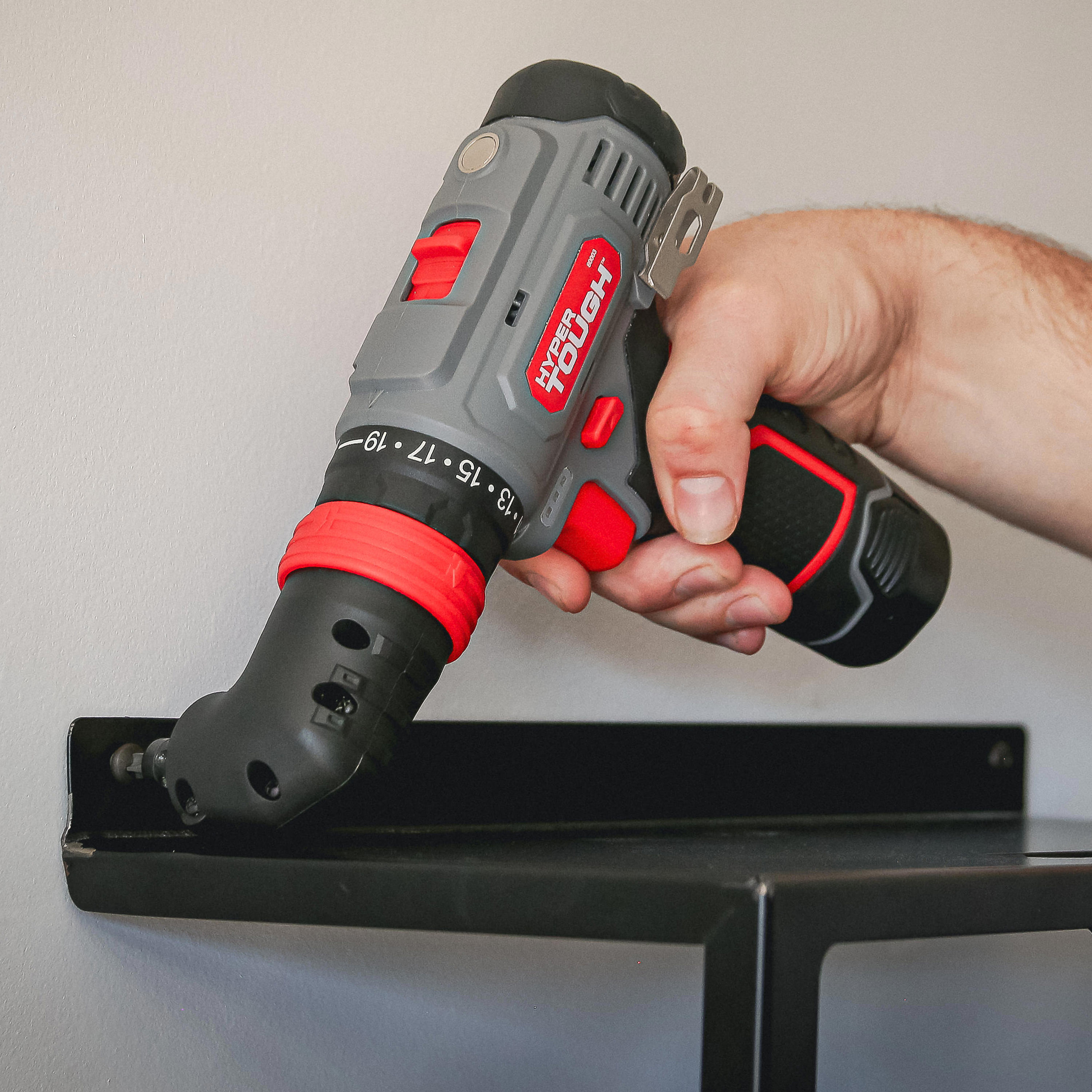 Hyper Tough 12V Max Lithium-Ion 3-in-1 Multi-Head Power Drill Set with 1.5Ah Battery and Charger