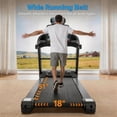 thumbnail image 3 of 5HP Dual Motor Folding Treadmill for Home, 0–20% Auto Incline, Max 12 MPH Portable Running Machine, 300 lbs Weight Capacity, 64+7 Workout Programs, Walking & Running Treadmill, 3 of 16