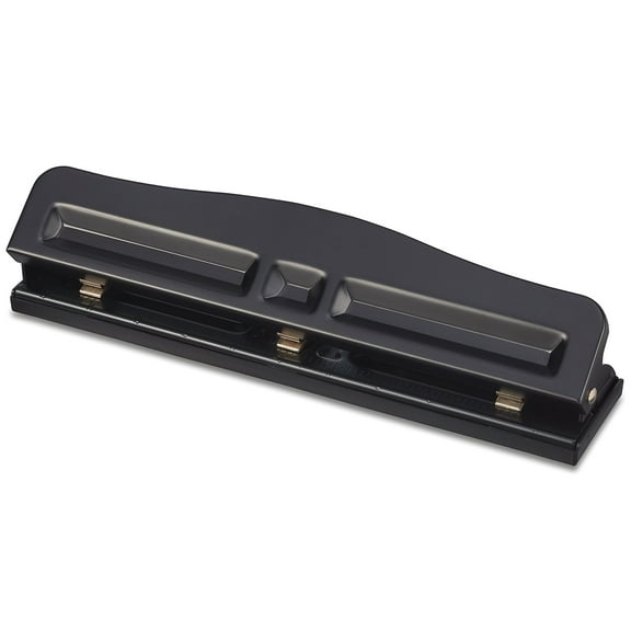 Staples Adjustable Punch 10 Sheet Capacity Black (24539-CC/10574) 799809